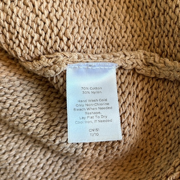 Talbot’s Tan Short Sleeve Sweater - Picture 8 of 8